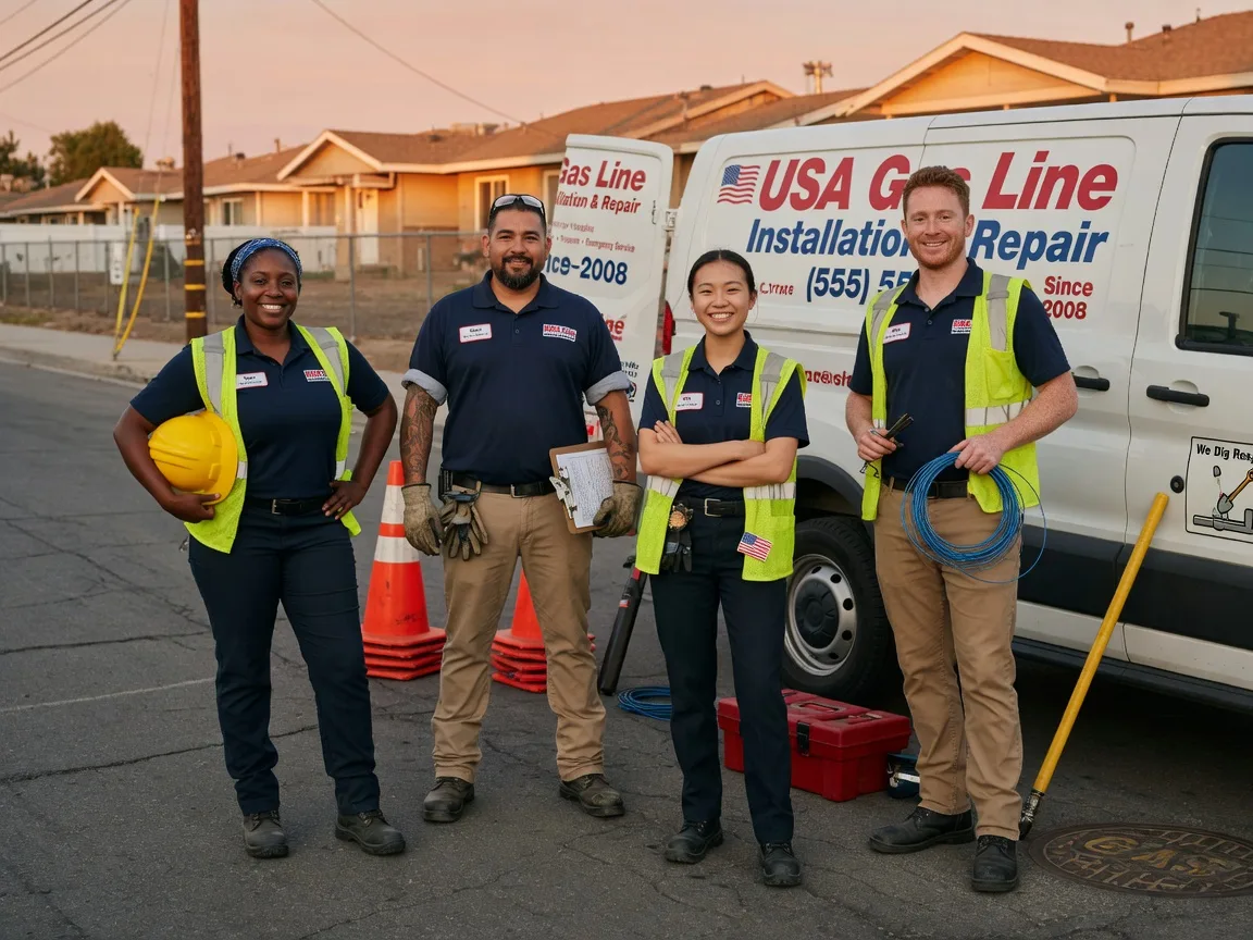 Gas Line Installation company in Falling Waters, WV